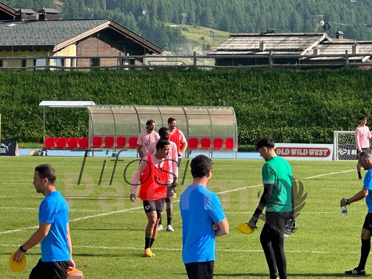 Palermo allenamento